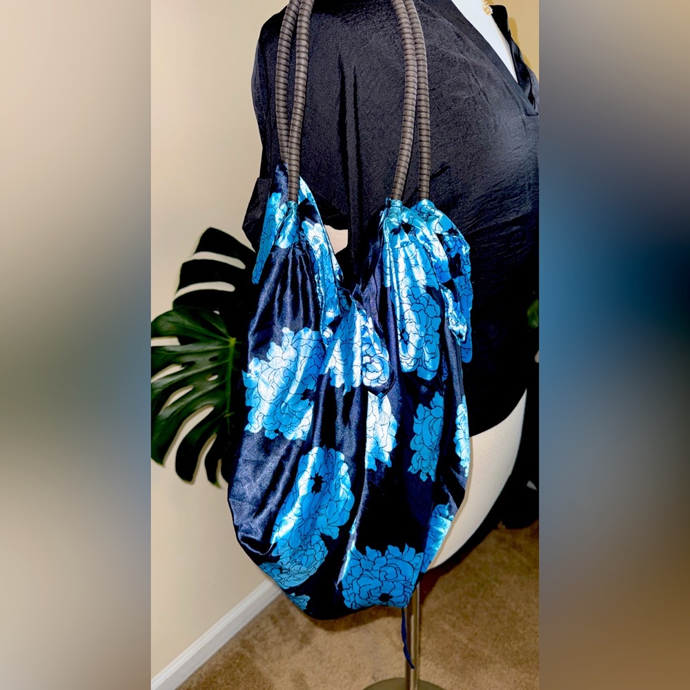 Cute and fun silky feel cloth like purse